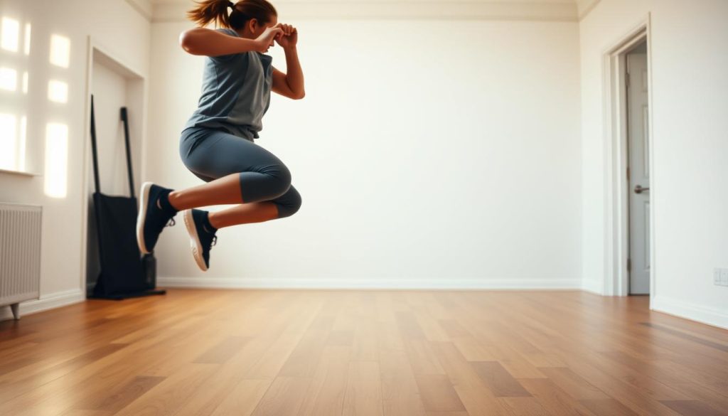 equipment-free HIIT workout